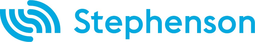 Stephenson logo representing professional consulting services.