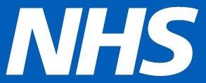 NHS logo representing healthcare and medical services in the UK.