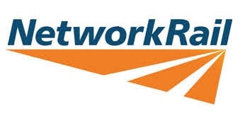 Network Rail logo representing UK rail infrastructure and services.