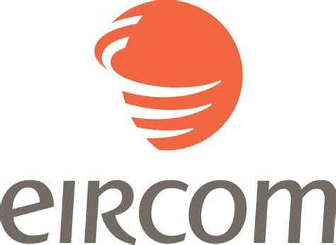Eircom logo representing telecommunications and internet services.
