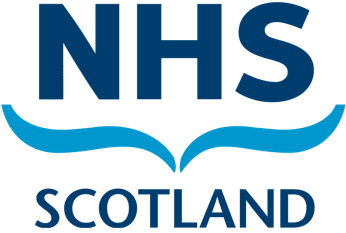 NHS Scotland logo representing healthcare services in Scotland.
