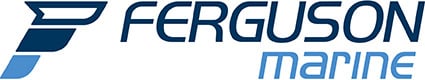 Ferguson Marine company logo for maritime services.